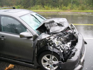 Image of an auto accident