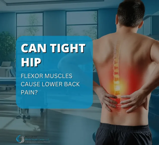 Can tight hip flexor muscles cause lower back pain